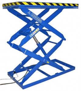 DOUBLE SCISSOR MOBILE TABLE LIFT